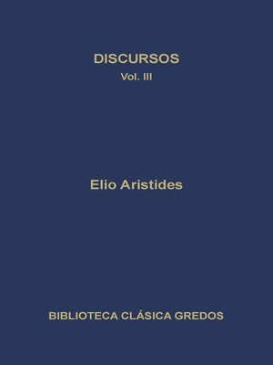 cover image of Discursos III